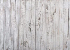 7X5FT Vintage Wood Backdrop Retro Rustic White Gray Wooden Floor Backdrops fo... - Picture 1 of 7