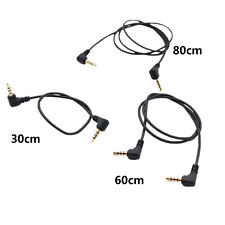 3.5mm TRRS 4 Pole 90° Male Angled to 3.5mm 3 Ring Male Angle Audio Adapter Cable