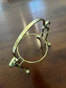 Vintage Messing Salat "Mehrere" Teller Halter bis zu 8" Teller - Bild 1 von 14