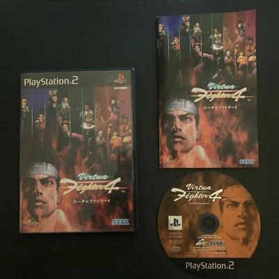 Virtua Fighter 4 - PlayStation PS2 NTSC-J Japan Game with Manual - Image 1 of 4
