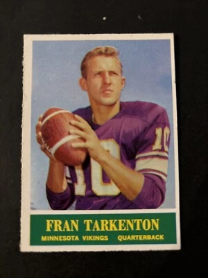 1964  PHILADELPHIA #  109 FRAN TARKENTON  HG 542 EXMT - Image 1 of 2