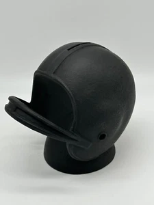 Black Cast Iron Football Helmet Coin Bank - Picture 1 of 6