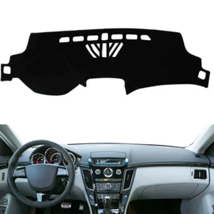For Cadillac CTS 2008-2013 black Dashboard Cover Dashmat Dash Anti-Sun Mat Pad - Imagen 1 de 9