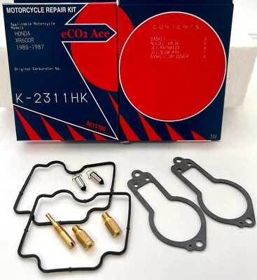 HONDA XR600R XR600 KEYSTER CARBURETOR CARB REBUILD REPAIR KIT 1985 - 1987 - Image 1 of 4
