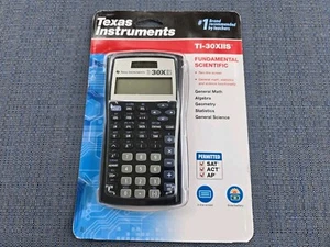 New Texas Instruments TI-30X IIS Fundamental Scientific Calculator Sealed Black - Picture 1 of 1