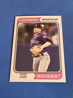 2020 Trevor Story Topps Archives #124 - Image 1 of 2