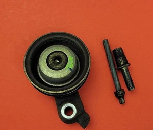 94-01 ACURA INTEGRA AC COMPRESSOR BELT TENSION PULLEY ARM IDLER OEM X2 - Picture 1 of 4