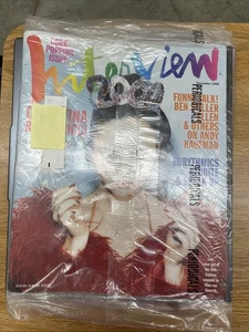 1999 DECEMBER INTERVIEW MAGAZINE - CHRISTINA RICCI FRONT COVER - Sealed Mint - Bild 1 von 3