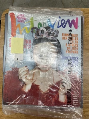 1999 DECEMBER INTERVIEW MAGAZINE - CHRISTINA RICCI FRONT COVER - Sealed Mint - Image 1 of 3