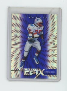 1998 PINNACLE Curtis Martin- EPIX IMAGE - Purple #I2 535/750 RARE NE Patriots - Picture 1 of 2