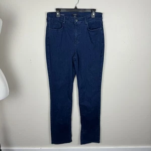 NYDJ Jeans Damen 14T Dark Denim Marilyn Straight Lift Tuck Technologie Taschen - Bild 1 von 8