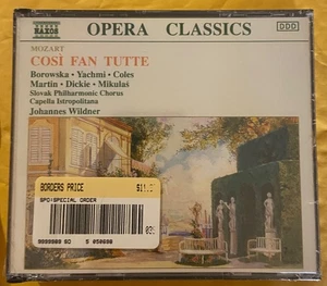 MOZART - COSI FAN TUTTE 2 CD SET NEW SEALED WILDNER NAXOS - Picture 1 of 3