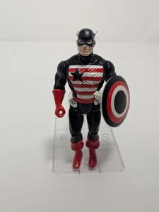 Marvel Super Heroes US Agent Action Figure ToyBiz 1990 Shield Launcher MOC - Picture 1 of 3