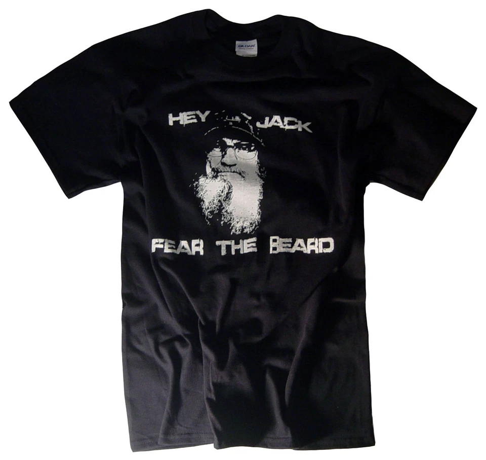 Duck Dynasty Shirt Fear The Beard T-Shirt Gifts Merchandise Womens Mens Apparel - Image 1 of 1