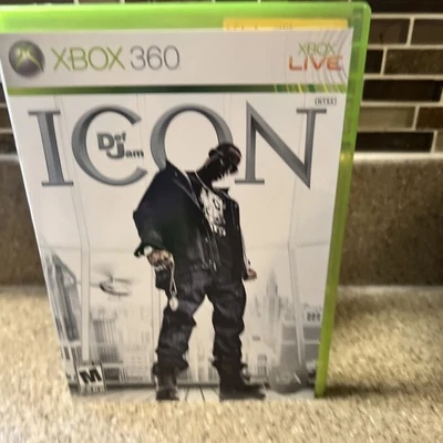 Def Jam: Icon (Microsoft Xbox 360, 2007) No Manual [Tested] - Image 1 of 3