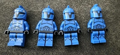 Lego Star Wars Senate Commando Trooper Minifigure Pack of 4 Figs 75088 - Image 1 of 4