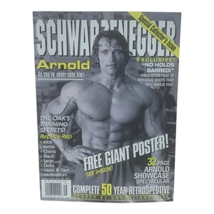 Arnold Schwarzenegger Muscle Mag's Juni 1997 Special Collector's Issue mit Poster - Bild 1 von 6
