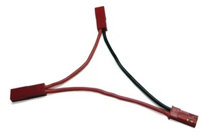 Etronix JST in Series Cable ET0702 Male two female connectors Y harness splitter - Picture 1 of 2