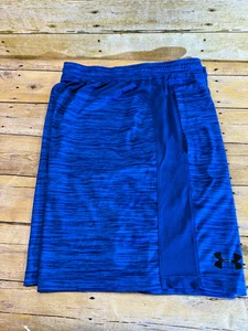 UNDER ARMOUR HEAT GEAR BELÜFTETE SHORTS BLAU HERREN 2XL TAILLIERT KORDELZUG 🏀EUC🏀 - Bild 1 von 12