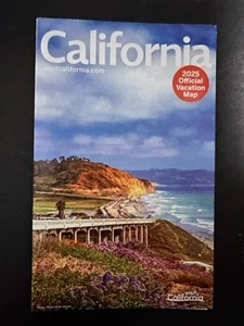 Official State Map - California State Vacation Map- 2025 - Picture 1 of 3