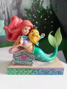 Disney Traditions LA SIRENETTA "FUN AND FRIENDS" artista Jim Shore - Foto 1 di 4