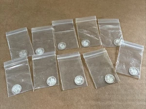 (10) MOOSE 🫎 1 Gram .999 Fine Pure Silver Bullion Proof Like Silver Rounds - Picture 1 of 3