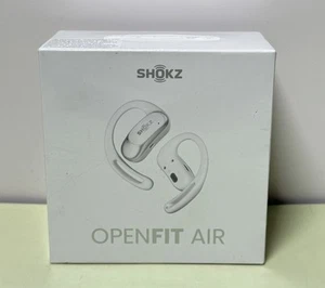 Brand New - Shokz OpenFit Air True Wireless Earbuds - White T511 - Picture 1 of 5