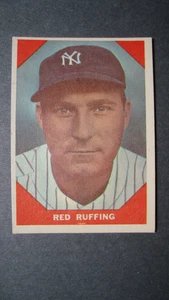 1960 Fleer Baseball Greats Red Ruffing #63 (EX) - Picture 1 of 2