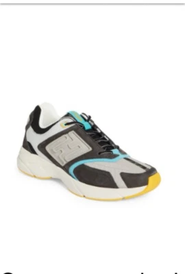 Fendi Faster Sneakers (man) Lava/ Stone, Size 13US /12UK Foto 1 de 4