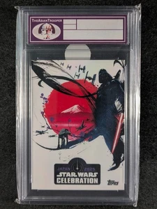 2025 Star Wars Celebration DARTH VADER TOKYO KEY ART Limited Edition #SWC25-01 - Picture 1 of 3