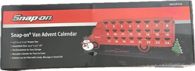 Snap On Tools Advent Calender Van  Christmas Gift Mechanic New Sealed SSX22P150 - Image 1 of 3