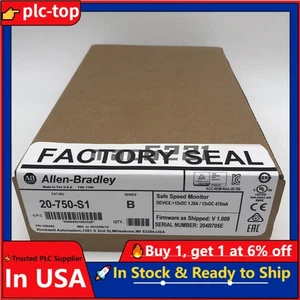 New Factory Sealed AB 20-750-S1 Safe Speed Monitor 20750S1- - Picture 1 of 10