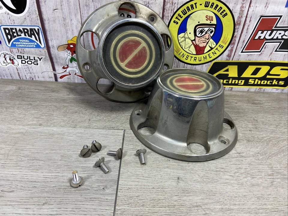 1980 - 96 福特 F150 野马中心盖轮毂盖 E2TA-1A097-GA 卡车一对 — 第 1/4 张图片