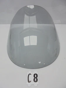 BMW R90S/R100S/R100CS Tall grey tinted screen assy with flip up - C8 - Picture 1 of 10