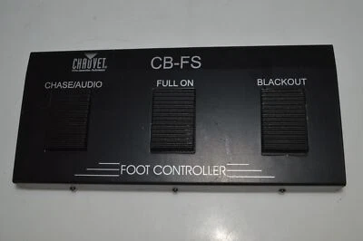 ^^ CHAUVET CB-FS FOOT CONTROLLER FOR STAGE LIGHTING (ELE48) - Image 1 of 4