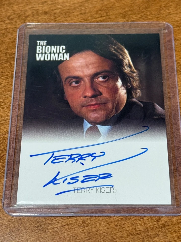 Bionic Collection The Bionic Woman Terry Kiser Autograph Card SMDM - Image 1 of 1