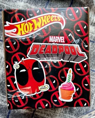 Mattel Hot Wheels~ Deadpool and Scooter Happy Birthday SDCC 2021 SEALED - Image 1 of 4
