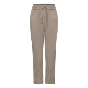 RAFFAELLO ROSSI Hose Sanela Stripes Kunstleder Velour-Optik beige UVP: 149,95€ - Bild 1 von 1