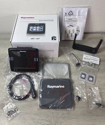 Raymarine A67 Multifunction Display E70077 GLD -Open Box- + Lighthouse Cards - Image 1 of 4