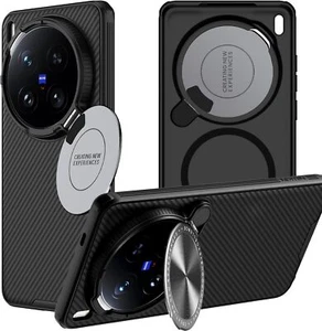 For Vivo X200 Ultra Magnetic & Stand Camera Lens Mil-Grade Drop Protection Case - Picture 1 of 9