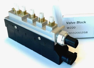 MERCEDES S CLASS W220 AIR SUSPENSION COMPRESSOR KIT SOLENOID VALVE 2203200258 - Picture 1 of 7