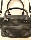 Kate Spade Hadlen Grant Park Crossbody Bag Black Pebble Leather Handbag 10 X7x 4