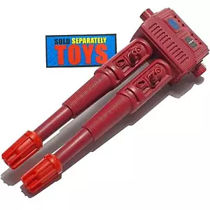 Vtg Gi Joe Cobra Terror Drome LARGE GUN & CAPS turret cannon playset weapon part - Picture 1 of 7