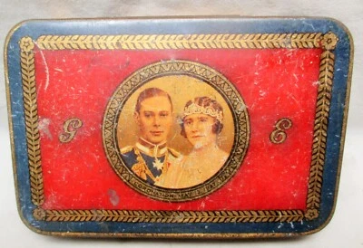Glasgow Corporation George VI Coronation tin 1937  b2  Z - Image 1 of 4