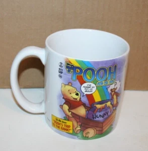 Taza de café de cerámica de gran tamaño Pooh's Trip to the Bank Disney 24 oz - Imagen 1 de 4