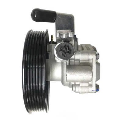 Power Steering Pump-New with Pulley and Pipe Edelmann 6109PX - Image 1 of 4