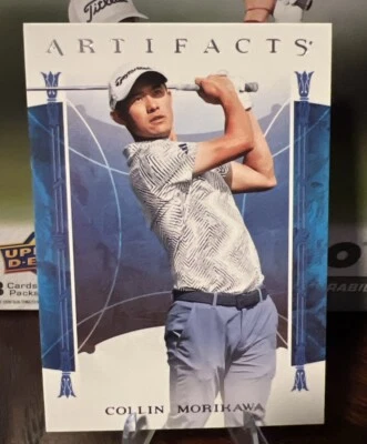 2024 UD Portfolio Golf - Collin Morikawa - Artifacts - #18 - Image 1 of 2