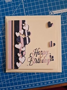 Geburtstagkarte mit Umschlag - handgerfertigt - Bild 1 von 1