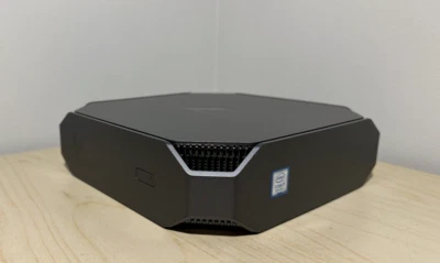 HP Z2 Mini G4 Workstation i7-8700 4.60GHz 16GB 512GB SSD Nvidia Quadro P1000 - Image 1 of 4