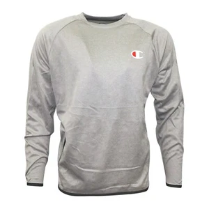 Champion Reverse Weave Men's (Oxford Heather) Perf. Convergence Crew Fleece - Picture 1 of 1